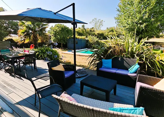 בית נופש Les Agapanthes D Elisabeth - Piscine